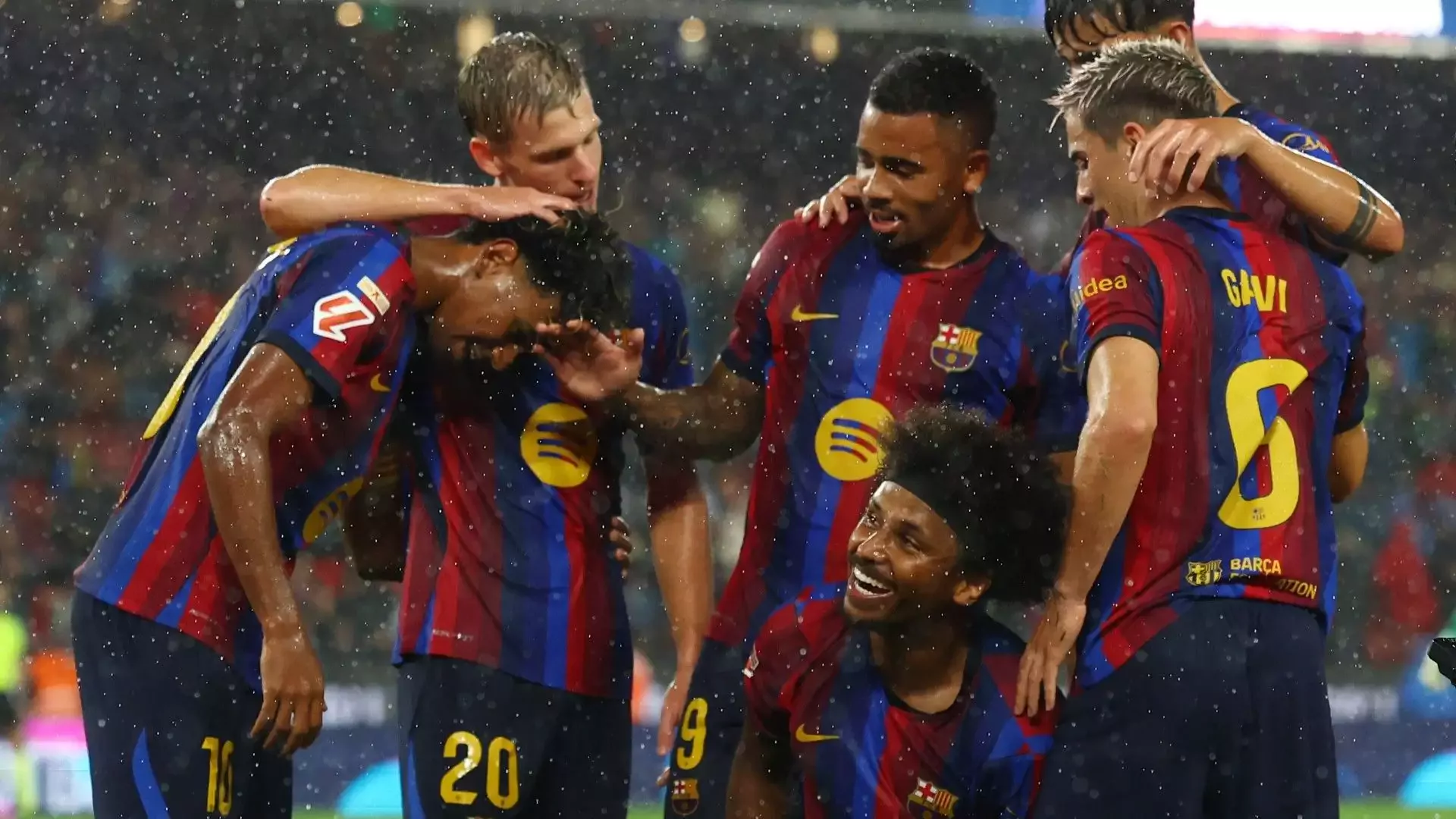 Galatasaray'ın rakibi Barcelona'dan La Liga'da gol yağmuru!