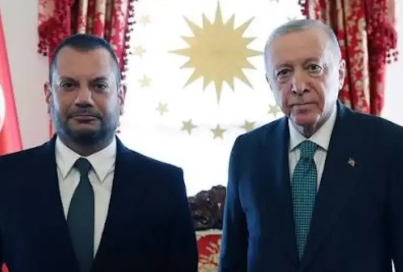 Trabzonspor Başkanı Ertuğrul Doğan -&nbsp;Cumhurbaşkanı&nbsp;Recep Tayyip Erdoğan