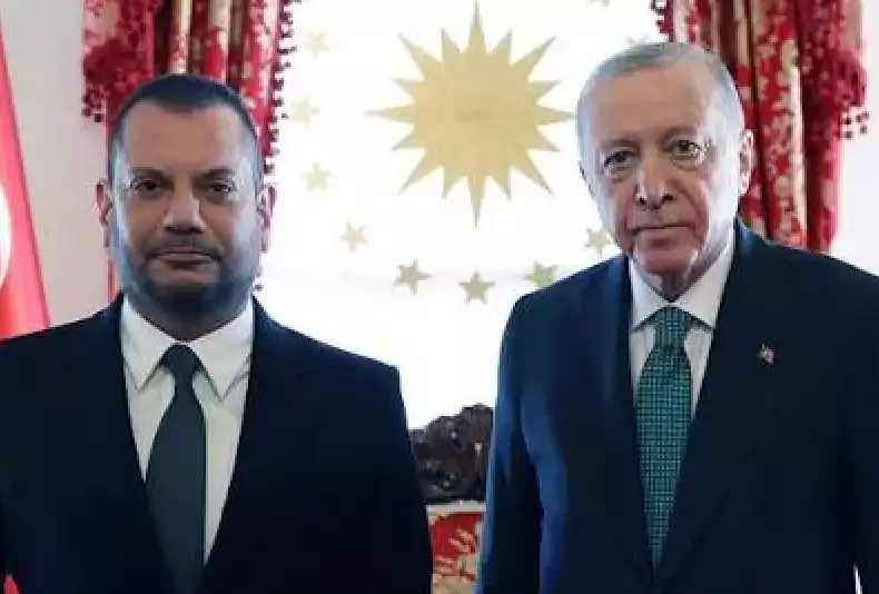 Trabzonspor Başkanı Ertuğrul Doğan -&nbsp;Cumhurbaşkanı&nbsp;Recep Tayyip Erdoğan