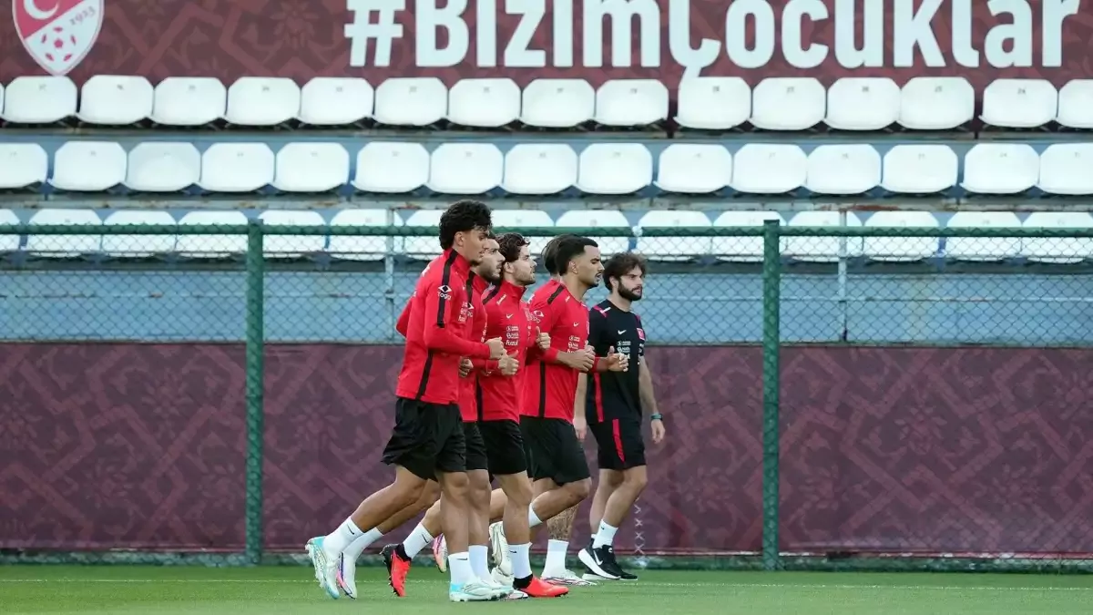 A Milli Takım'da Fransa maçının mesaisi devam etti