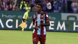 İlk maçında golle tanışan Trabzonspor'un yeni transferi Franculino Dju'dan alkış alan hareket