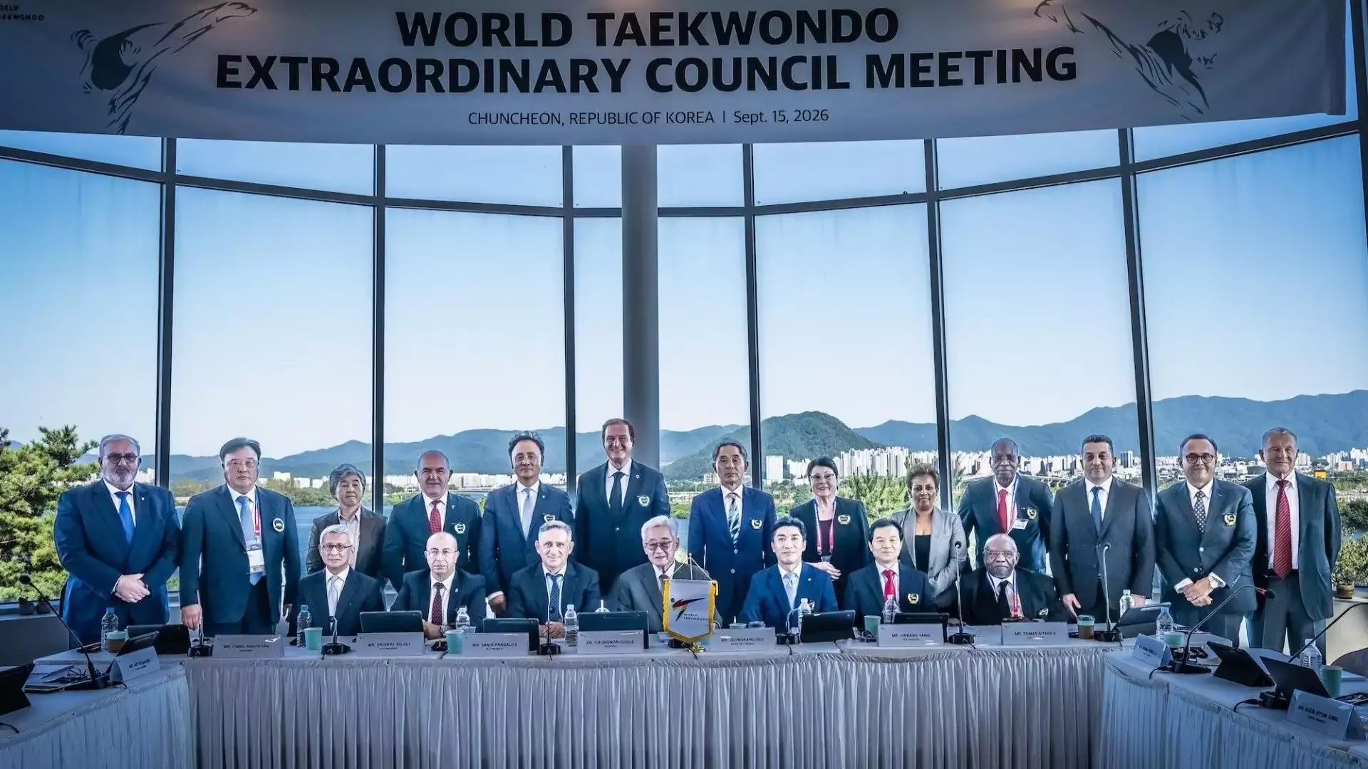 Metin Şahin, Dünya Taekwondo Olağanüstü Kurul Toplantısı'nda Türk taekwondosu'nu temsil etti