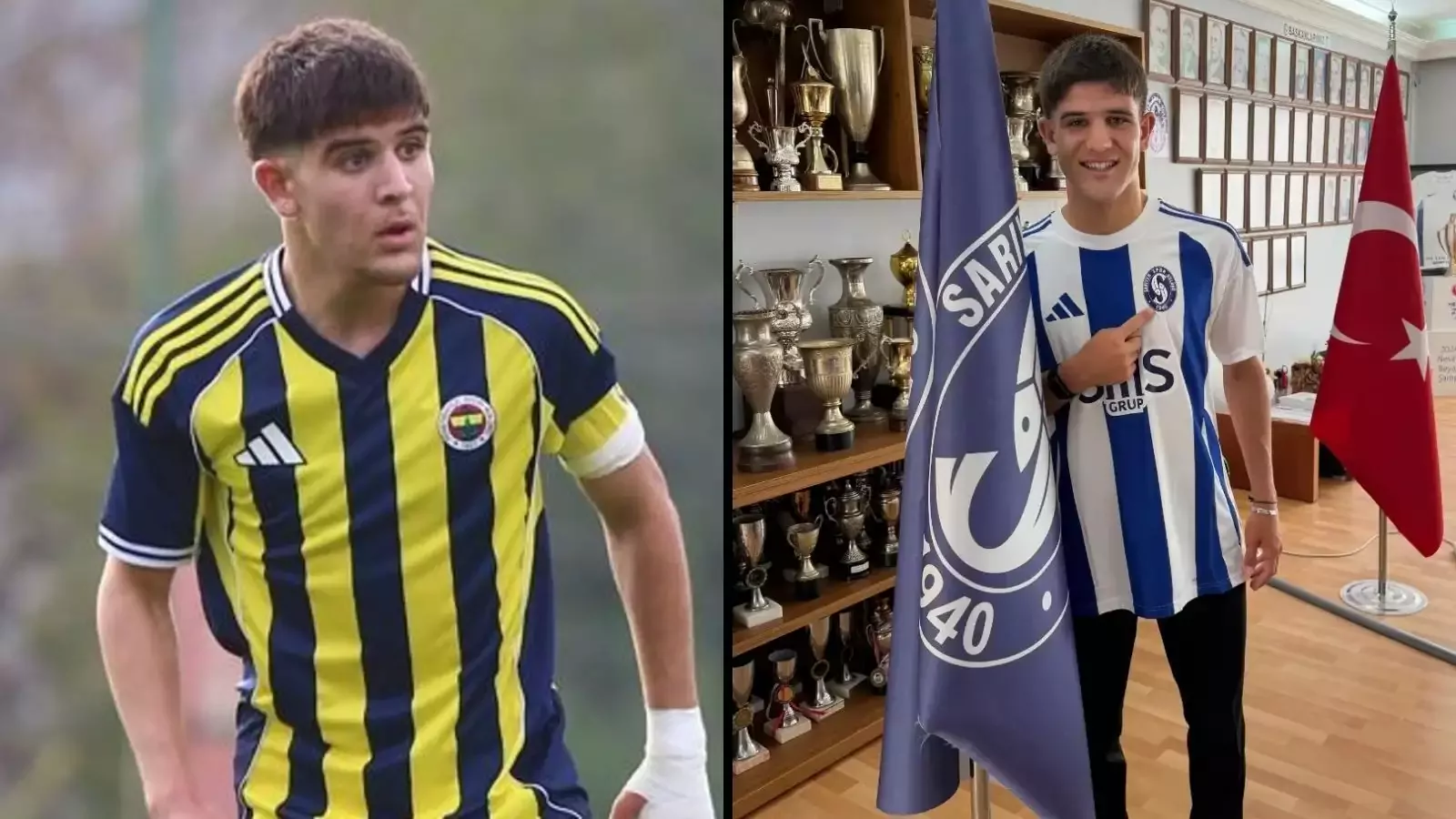 Sarıyer'de Bülent Bölükbaşı, Fenerbahçe'den kiralanan Yağız Fikri Şen'i değerlendirdi