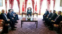Cumhurbaşkanı Erdoğan, 4 kulübün başkanlarını kabul etti!