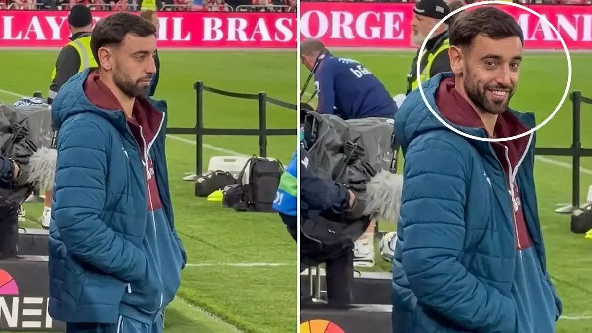 Bruno Fernandes'ten Galatasaraylıları heyecanlandıran gülümseme