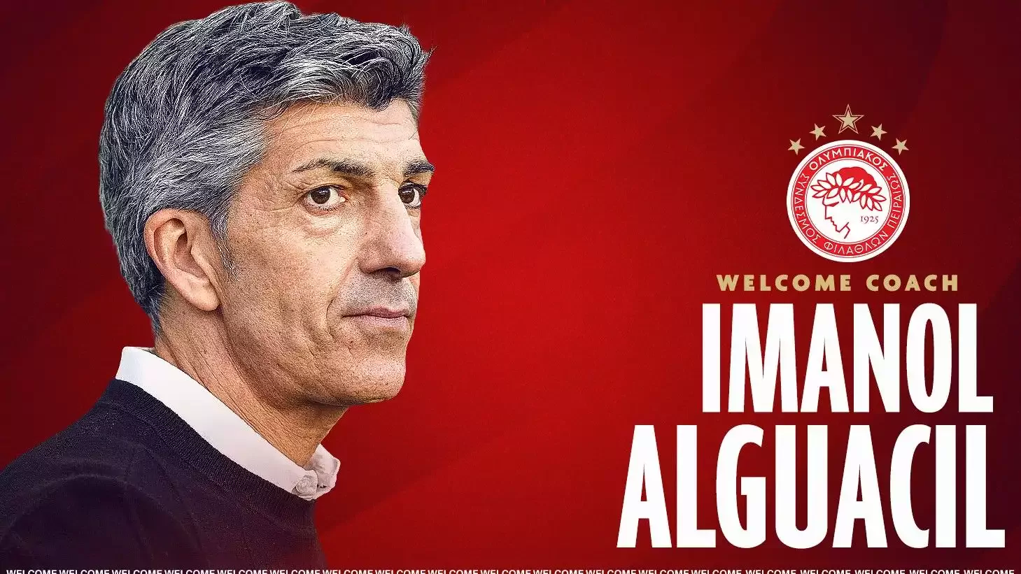 Olympiakos'un yeni hocası Imanol Alguacil oldu!