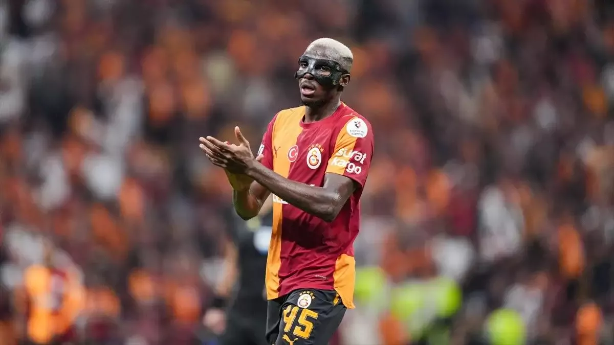 Galatasaray'da Osimhen'in sahalara döneceği maç değişti