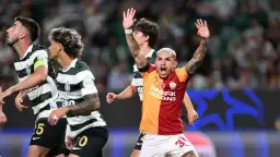 Galatasaray'da Torreira sahnede! Sporting CP deplasmanında öne geçti