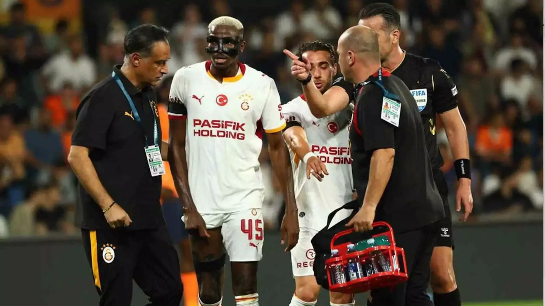 Galatasaray'dan Osimhen, Lemina ve Singo'nun sakatlık durumuyla ilgili açıklama