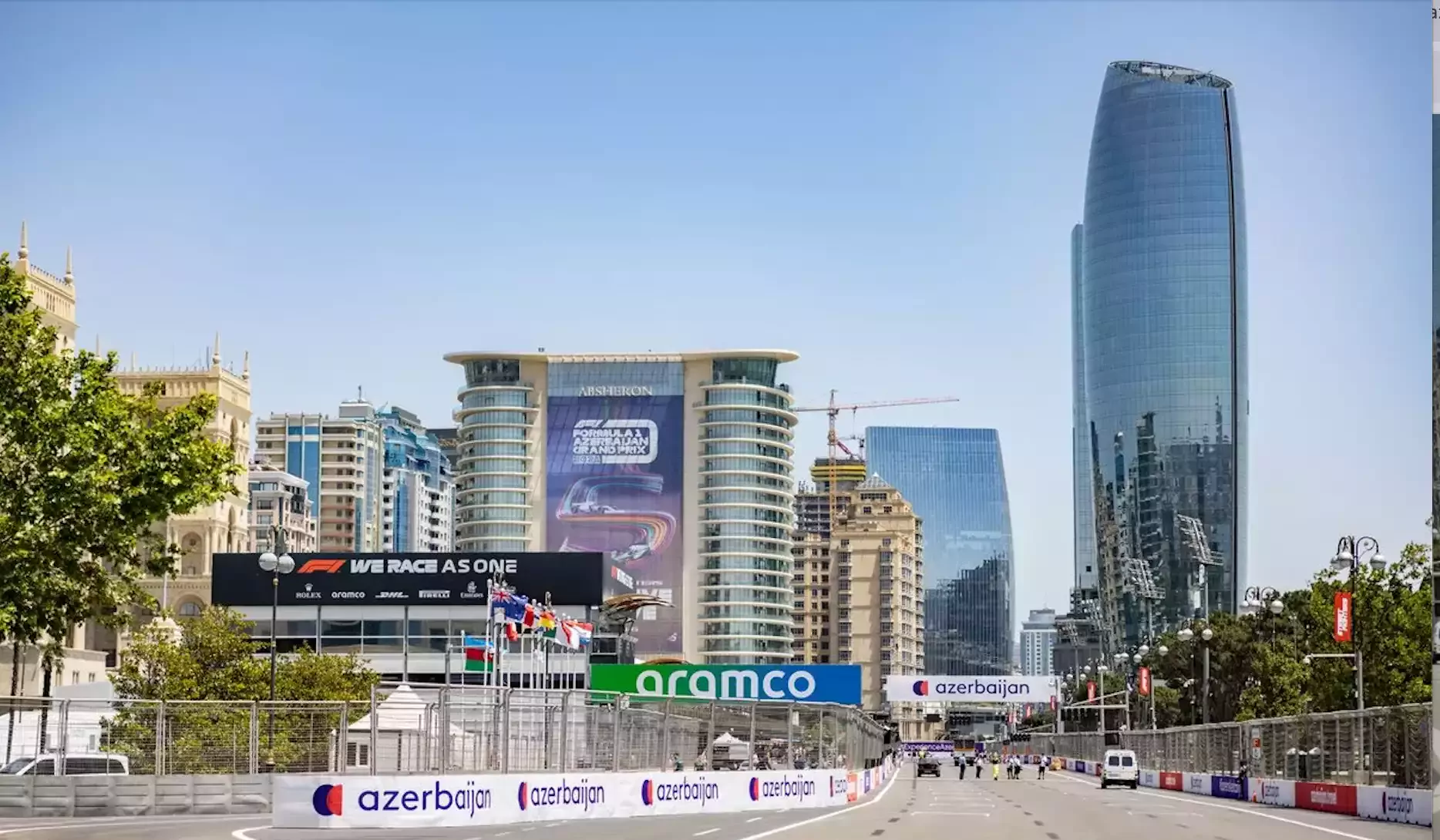 Azerbaijan F1 Baku circuit