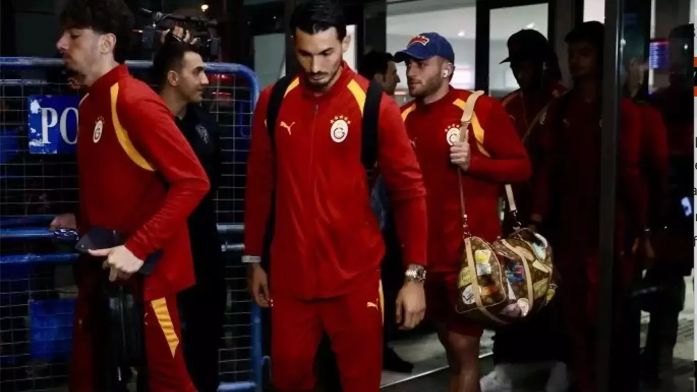Galatasaray, Trabzonspor maçı için Trabzon’a geldi!