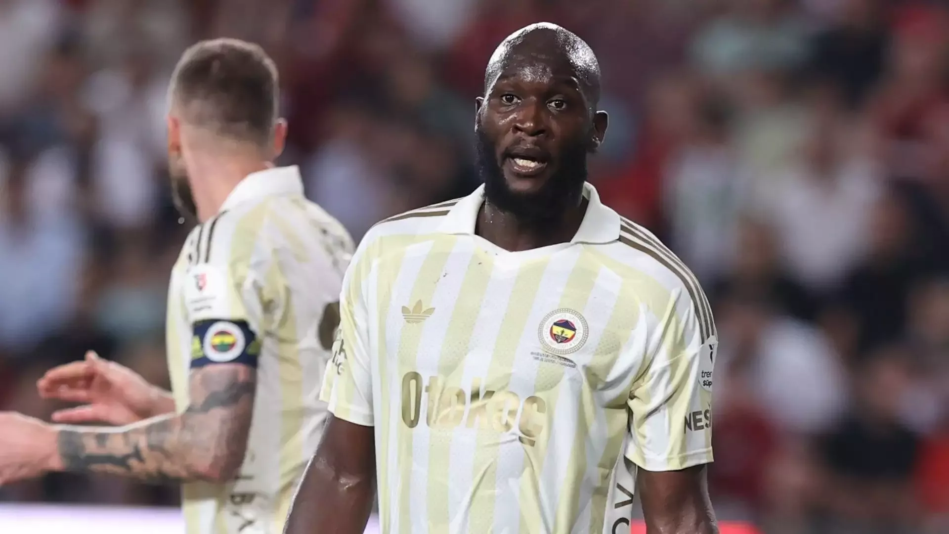 Fenerbahçe'nin yeni transferi Romelu Lukaku'nun isabetli şutu yok