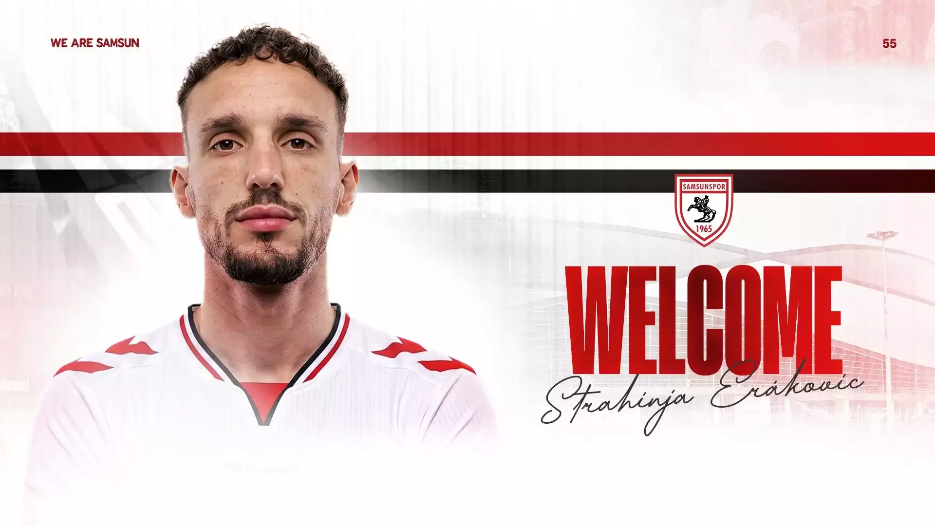 Samsunspor, Sırp milli stoper Eraković’i kiraladı