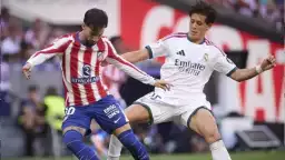 Atletico Madrid, Real Madrid'i devirdi! Fenerbahçe'nin rakibi derbiyi kazandı