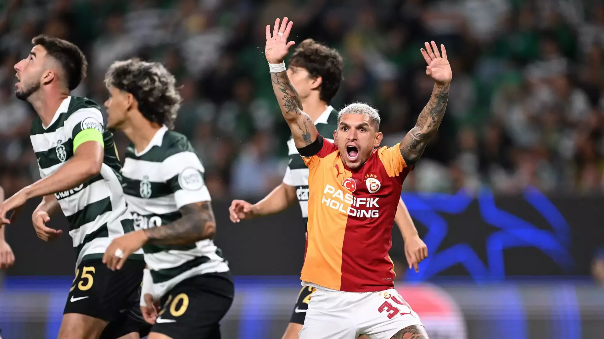 Galatasaray'ın golünde Lucas Torreira