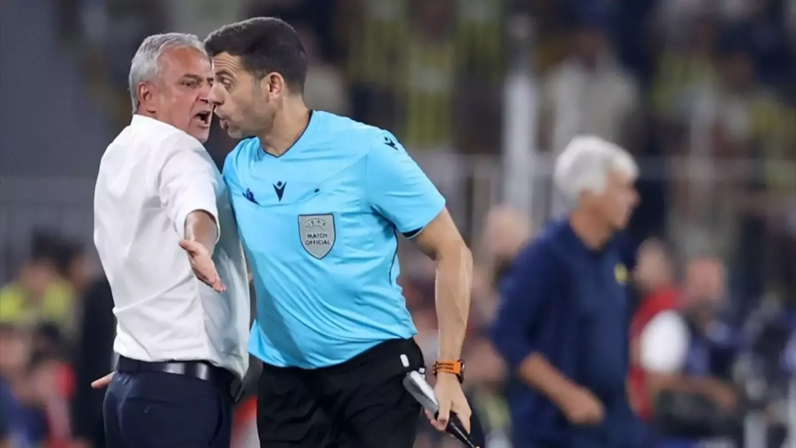 İsmail Kartal'ın kafasına şişe fırlatan taraftar yakalandı!
