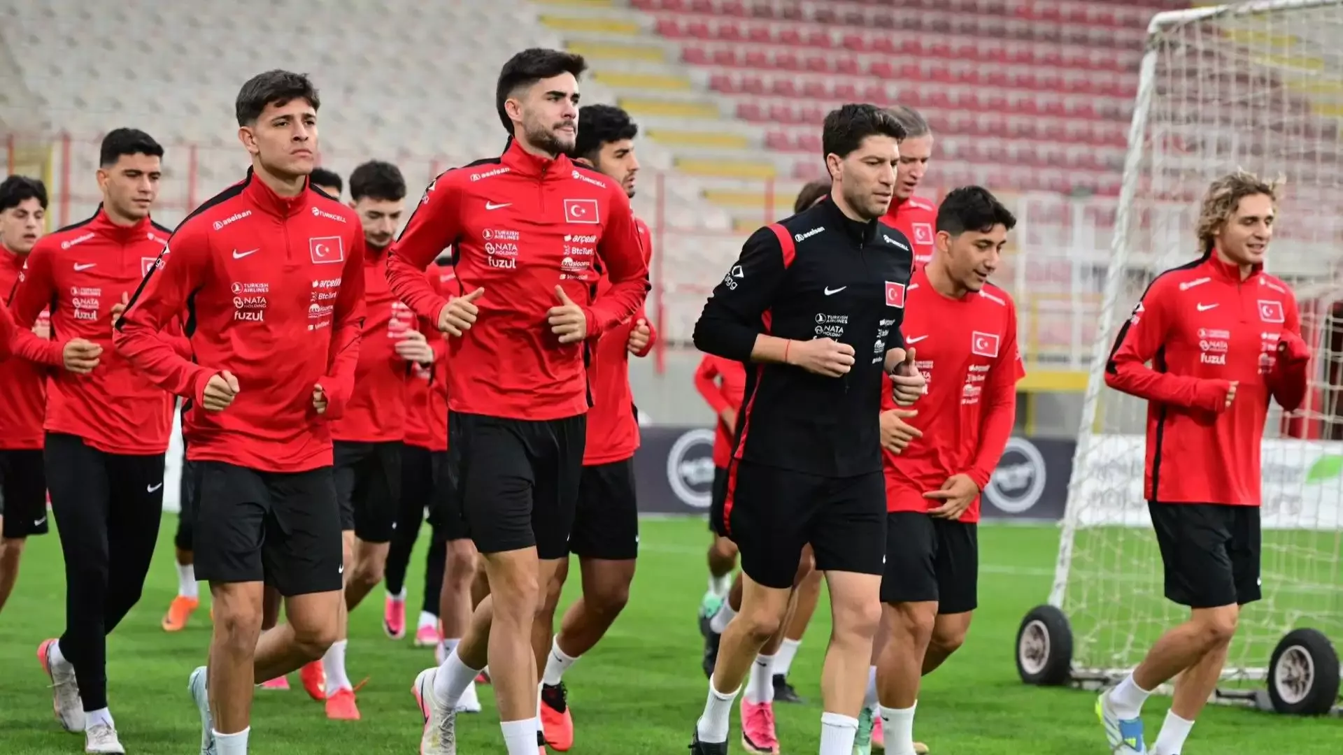 Ümit Milli Futbol Takımı, Ukrayna maçının hazırlıklarına devam etti