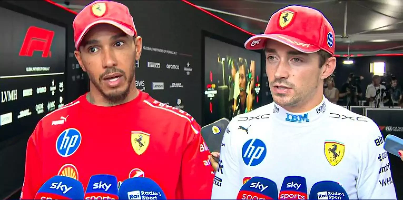 Lewis Hamilton - Charles Leclerc