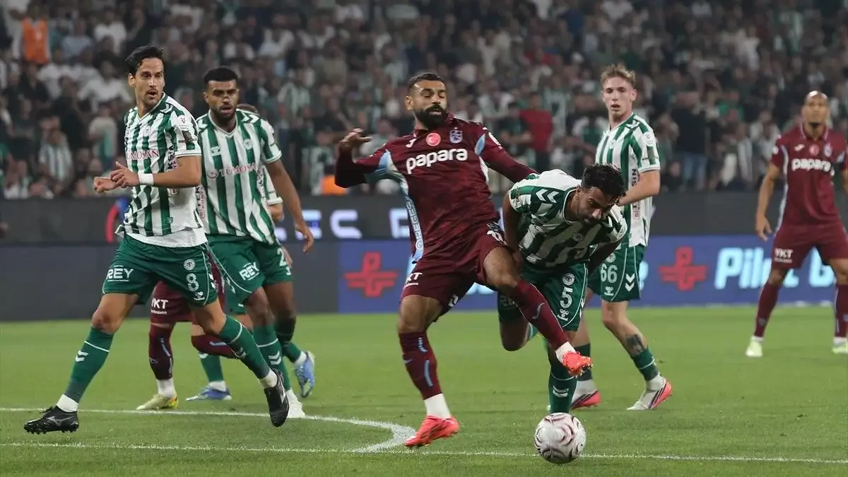 Konyaspor-Trabzonspor: 1-0 (Maç sonucu-yazılı özet)