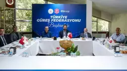 Türkiye Güreş Federasyonu’nda görev dağılımı yapıldı!