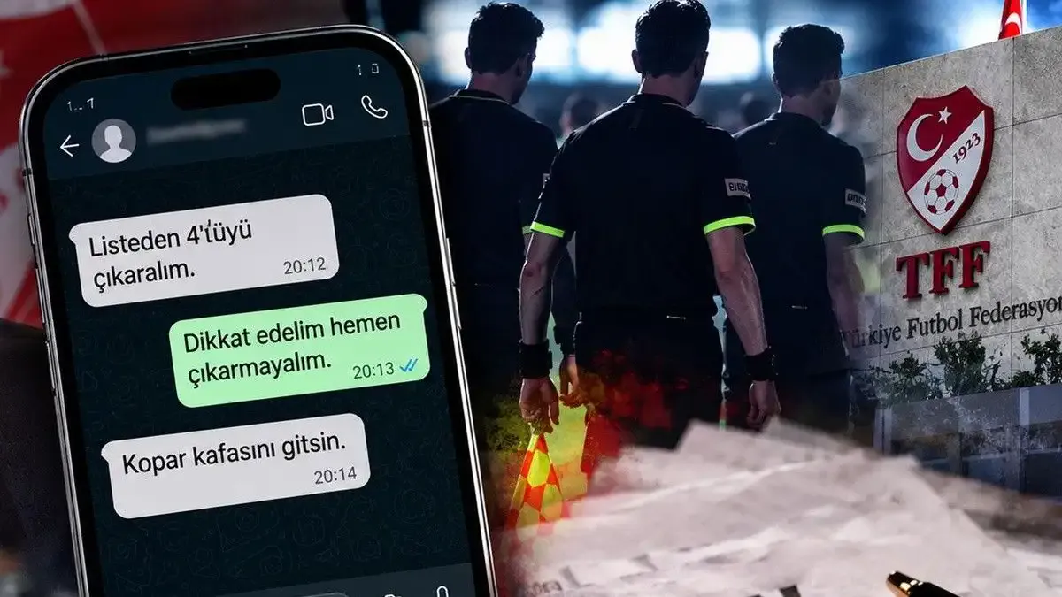 Türk futbolunu sarsacak WhatsApp yazışmaları: Kopar kafasını gitsin