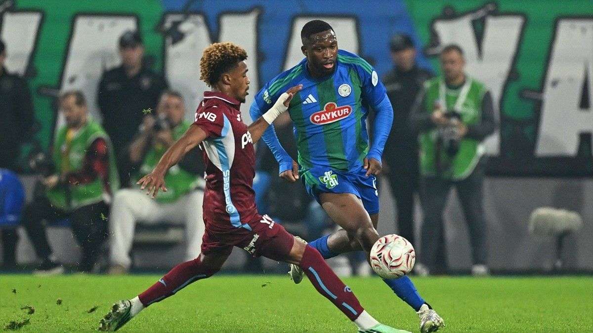 Çaykur Rizespor-Trabzonspor maçının en çok mesafe kateden oyuncuları belli oldu!