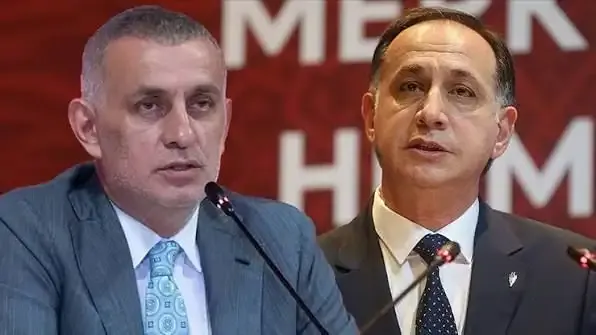 TFF Başkanı İbrahim Hacıosmanoğlu -&nbsp;MHK Başkanı Ferhat Gündoğdu