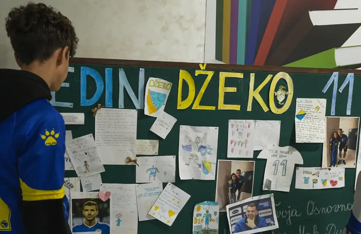 Edin Dzeko'nun eğitim gördüğü okul