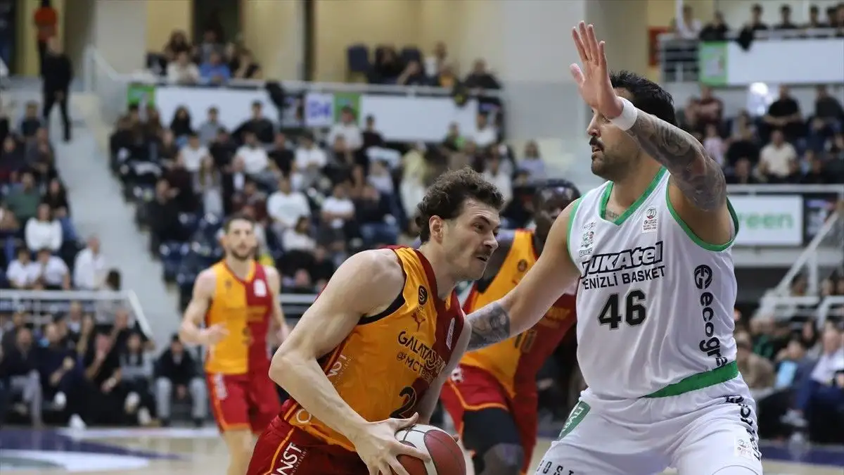 Denizli Basket-Galatasaray: 74-87 (Maç sonucu-yazılı özet)