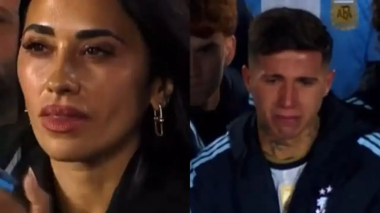 Video | Enzo Fernandez, Messi'nin eşinden daha çok üzüldü