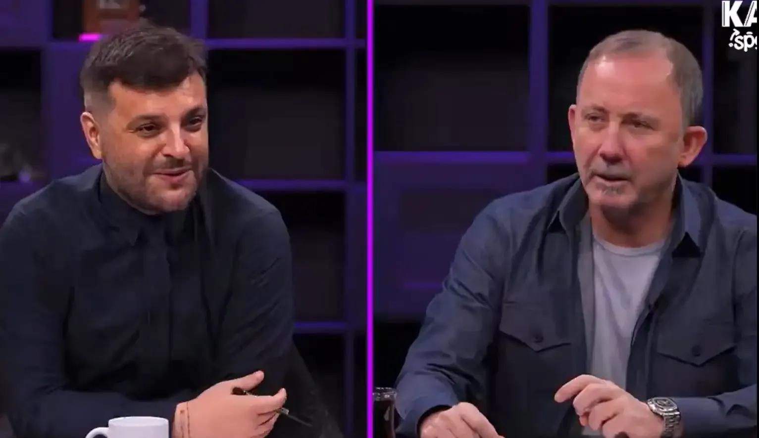 Sergen Yalçın, Candaş Tolga Işık tam adını söyleyince tepki gösterdi
