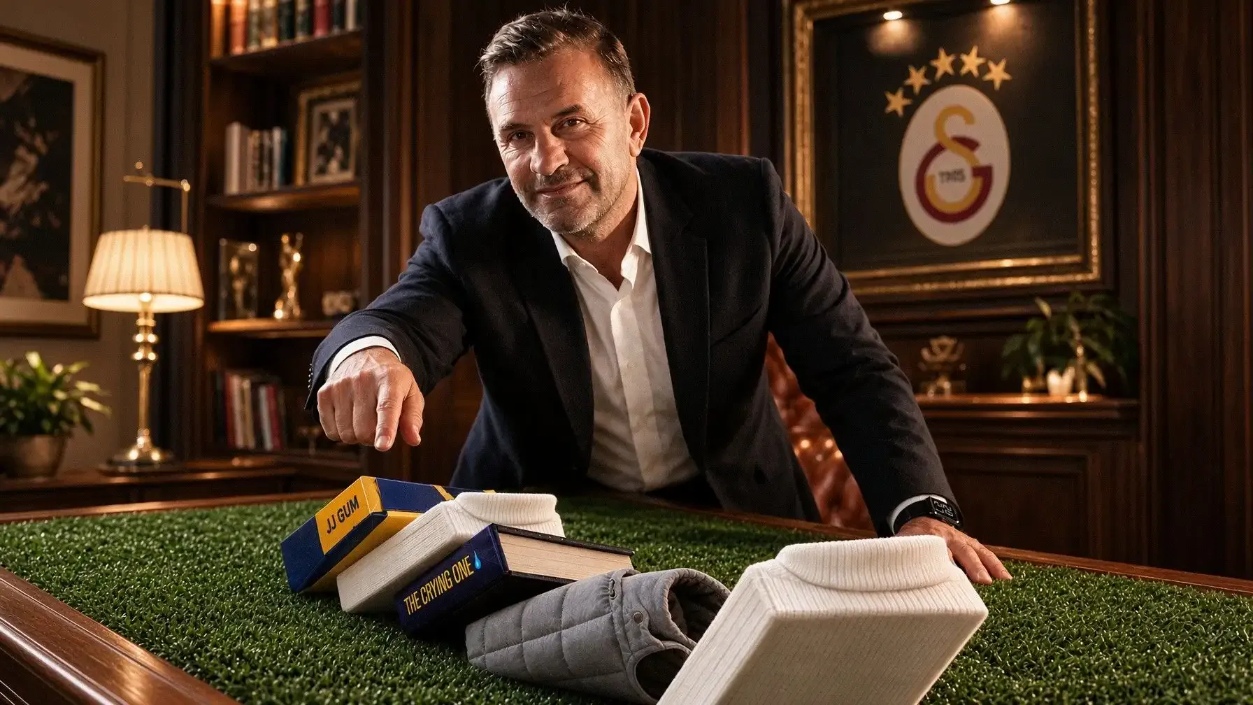 Galatasaray'ın paylaşımı: Okan “Winner" Buruk! 