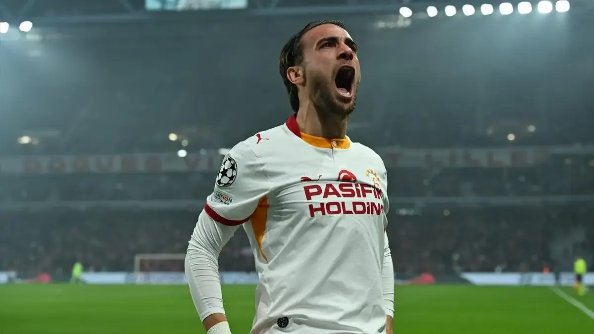 Yunus Akgün'den, Lille - Galatasaray maçında 2. dakikada gol