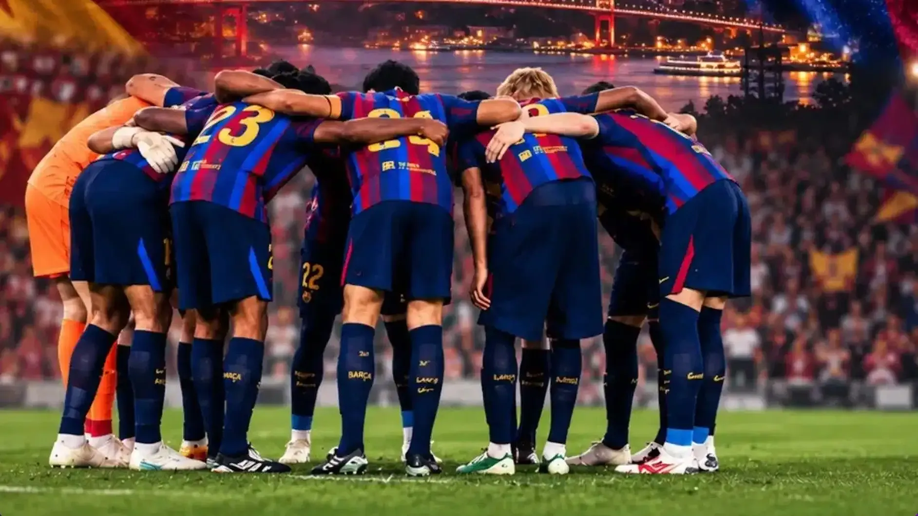 Galatasaray maçı öncesi Barcelona'ya İstanbul'da uykusuz gece! 