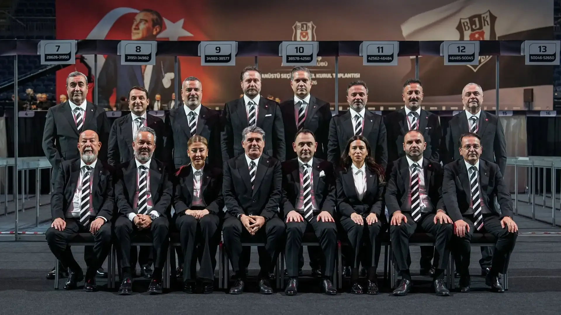 Beşiktaş'ta Serdal Adalı yönetimi mazbatasını aldı