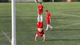 Osman Ismak'ın taklalı gol sevinci gündem oldu!