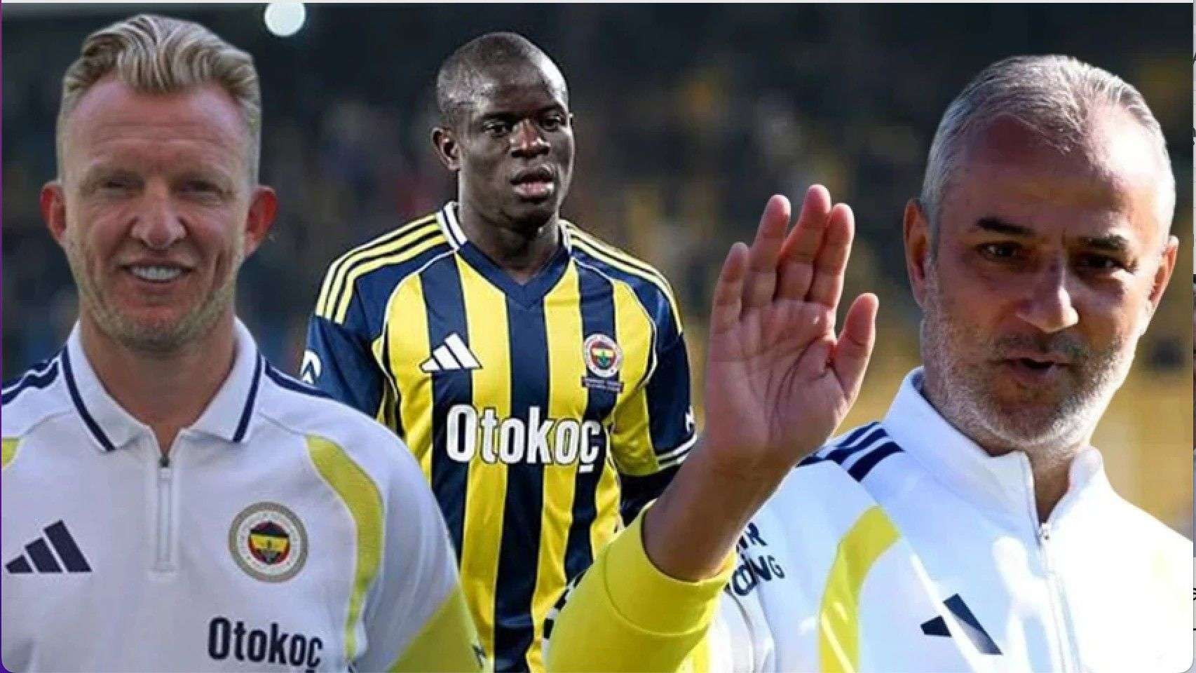 Kuyt ile İsmail Kartal'ın Fenerbahçe - Galatasaray derbisi için Skriniar ve Kante planı