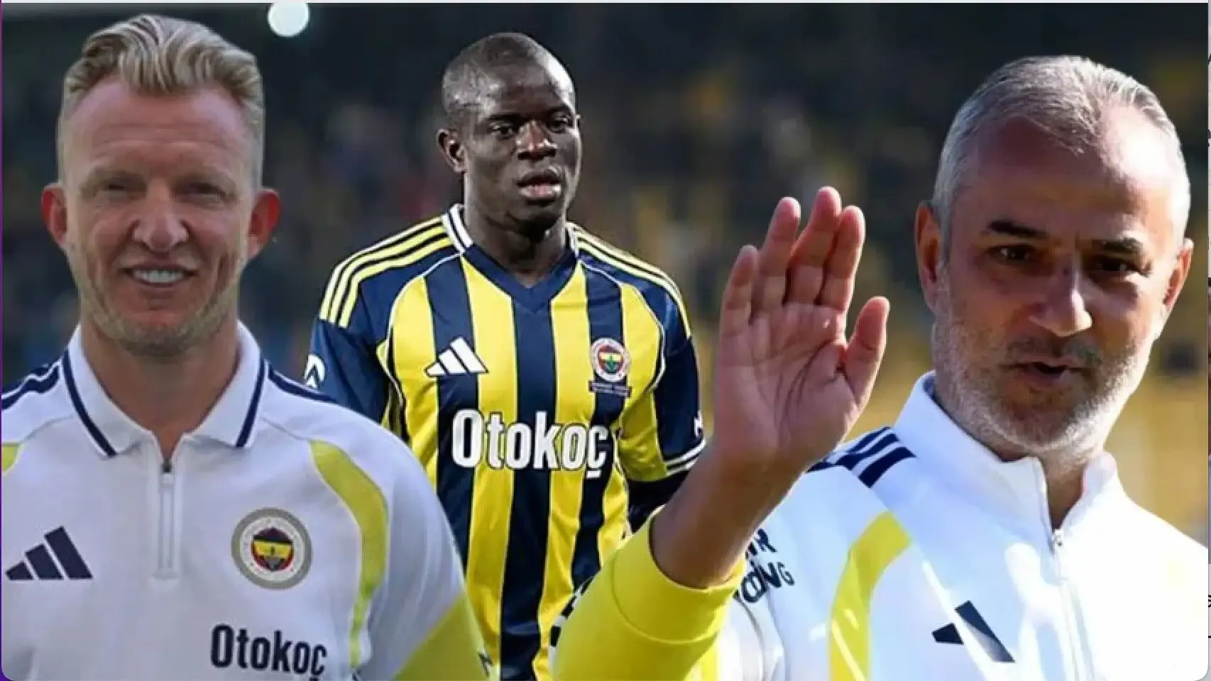 Kuyt ile İsmail Kartal'ın Fenerbahçe - Galatasaray derbisi için Skriniar ve Kante planı