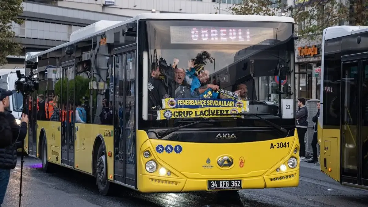 Fenerbahçe taraftarı 33 otobüsle gidiyor! Rota Galatasaray deplasmanı