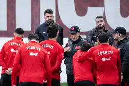 A Milli Takım'da Belçika maçı öncesi şok! Antrenmana çıkmadı