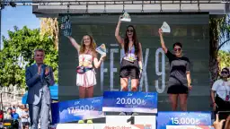 Bodrum’da 9. Yarı Maraton heyecanı: 23 ülkeden 2 bin 500 sporcu mücadele etti