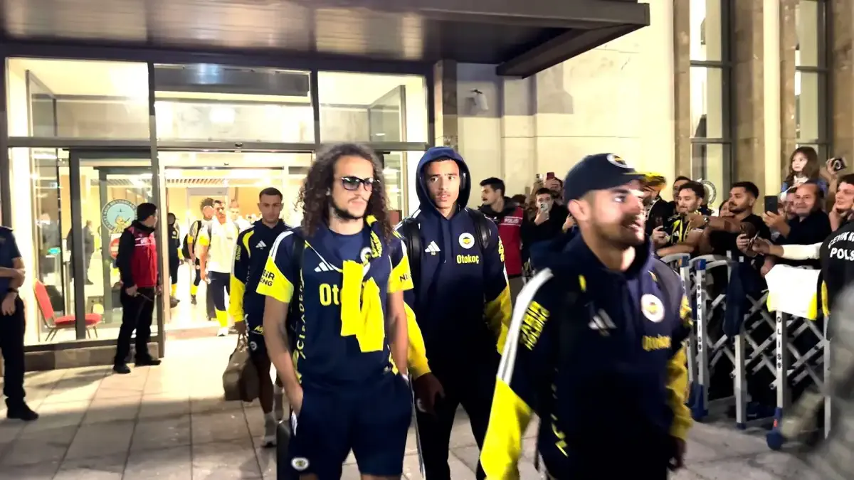 Fenerbahçe kafilesi Rize'de
