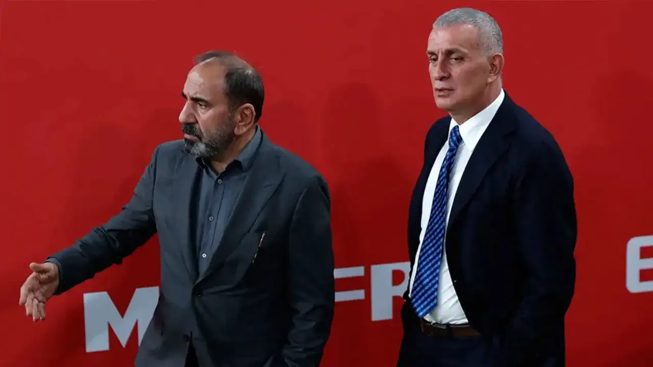 Başkanvekili Mecnun Otyakmaz -&nbsp;TFF Başkanı İbrahim Hacıosmanoğlu