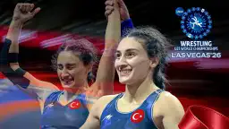 Milli güreşçi Şevval Çayır dünya ikincisi!