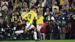 Greenwood, 1 ay sonra Fenerbahçe - Slavia Prag maçında gol attı