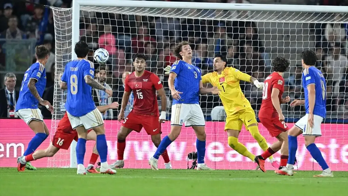 İtalya 3-1 Türkiye! A Milli Takım’dan Uluslar Ligi’nde kötü sonuç