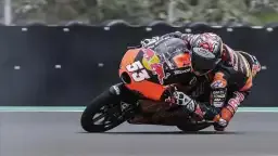 Milli motosikletçi Deniz Öncü Moto2 Japonya Grand Prix'sinde 7.