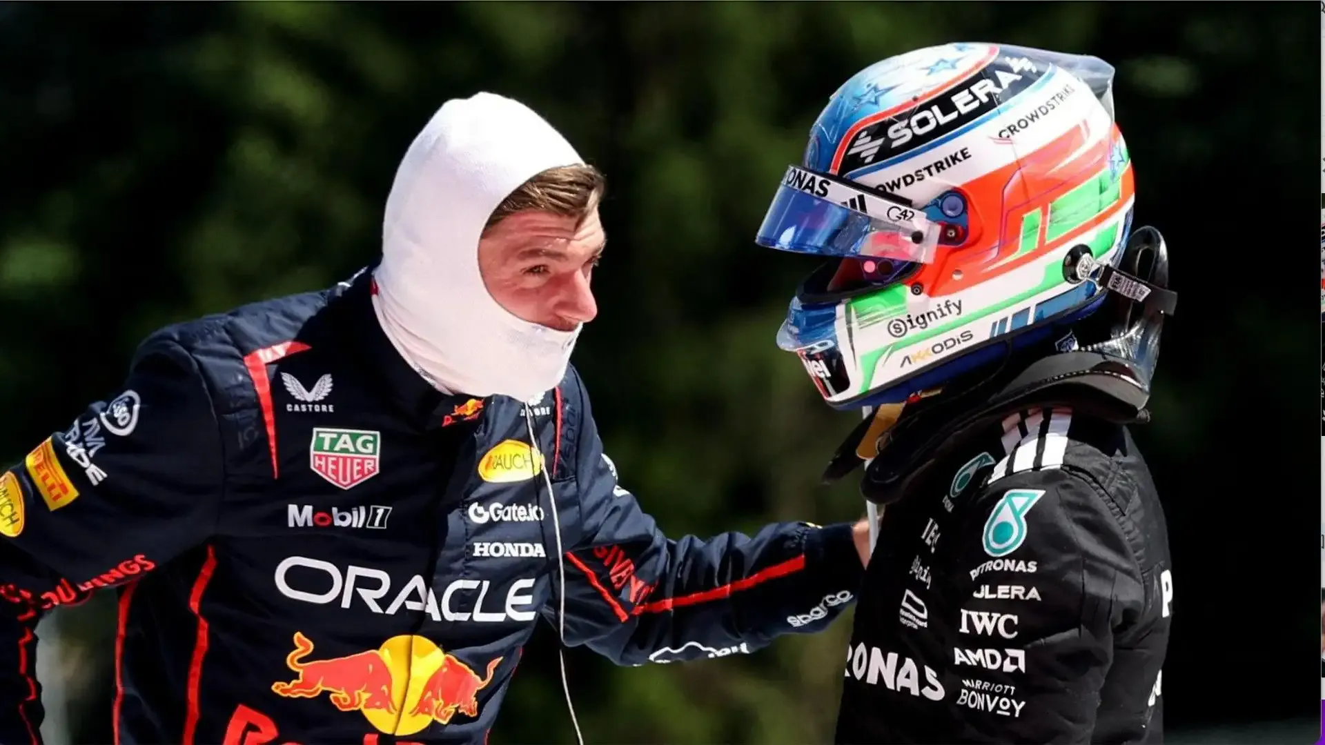 Kimi Antonelli'yi tanımadılar! Verstappen devreye girdi