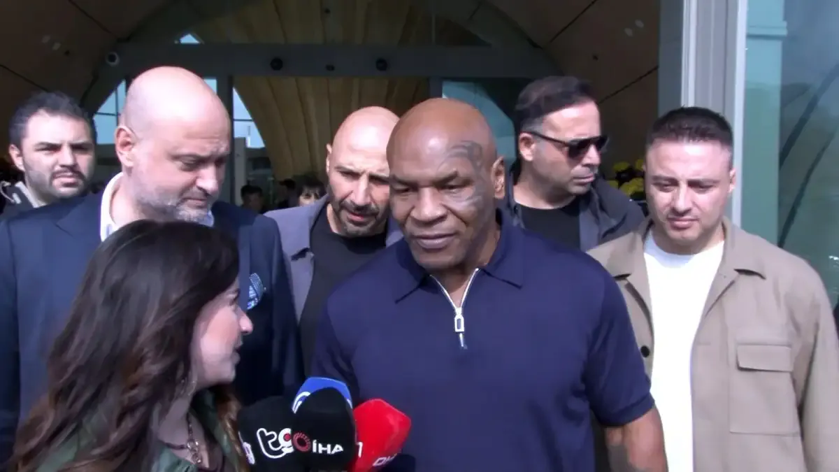 Dünyaca ünlü boksör Mike Tyson İstanbul’a neden geldi?