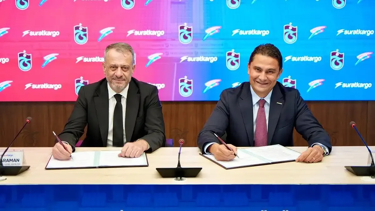 Trabzonspor Kulübü, Sürat Kargo ile sponsorluk anlaşmasını yeniledi